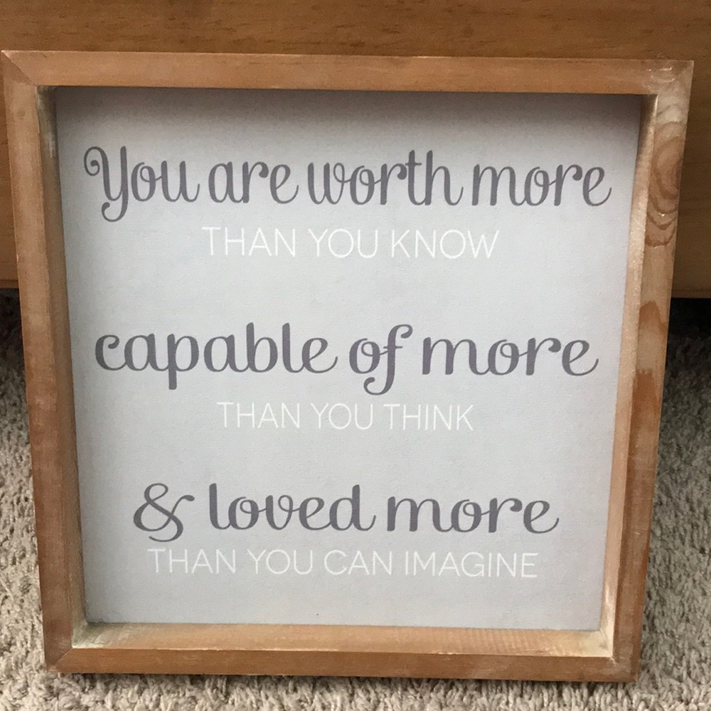 12x12 Wall Decor Sign
